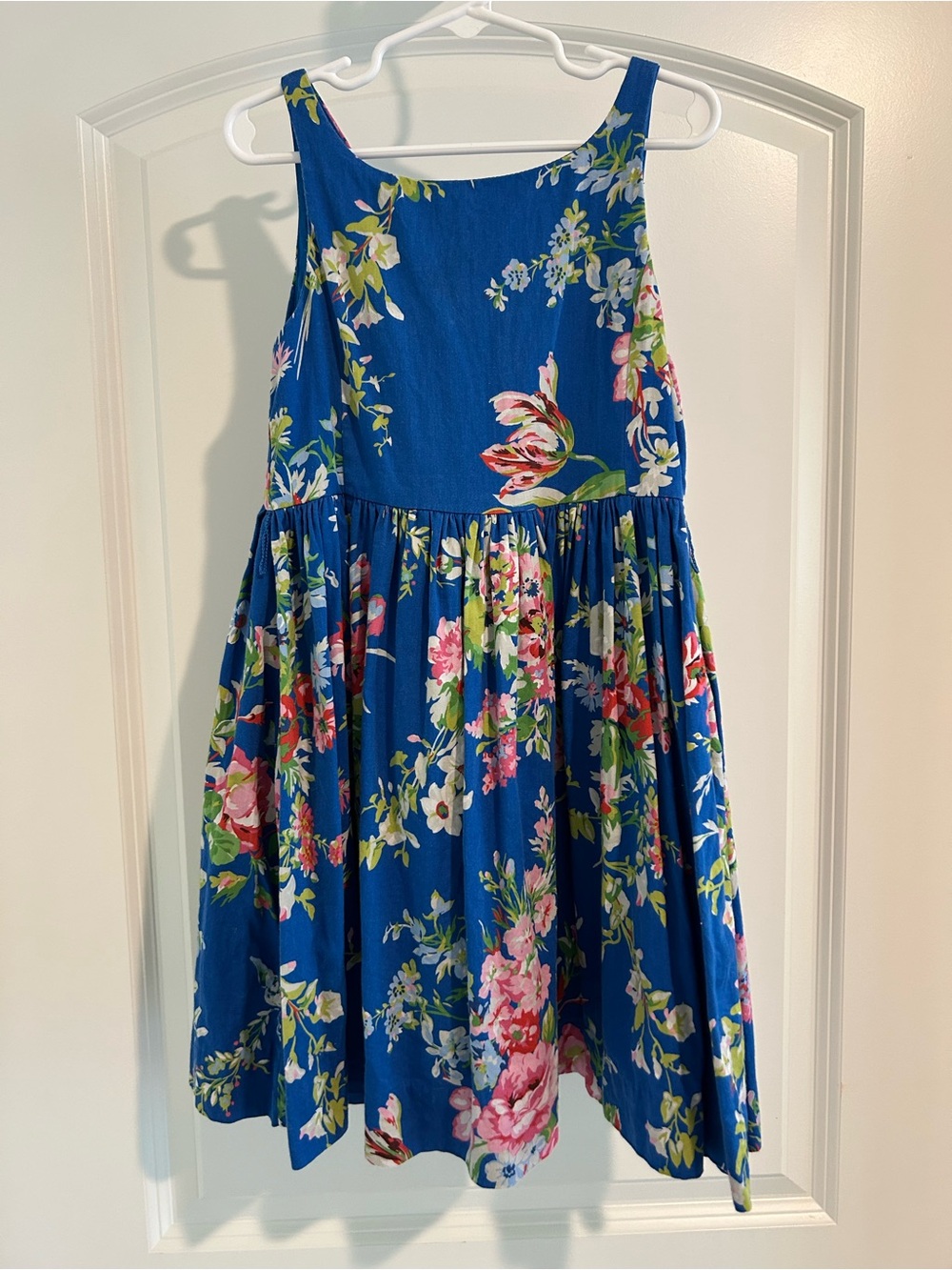 Ralph Lauren Blue Floral Girls' Sundress